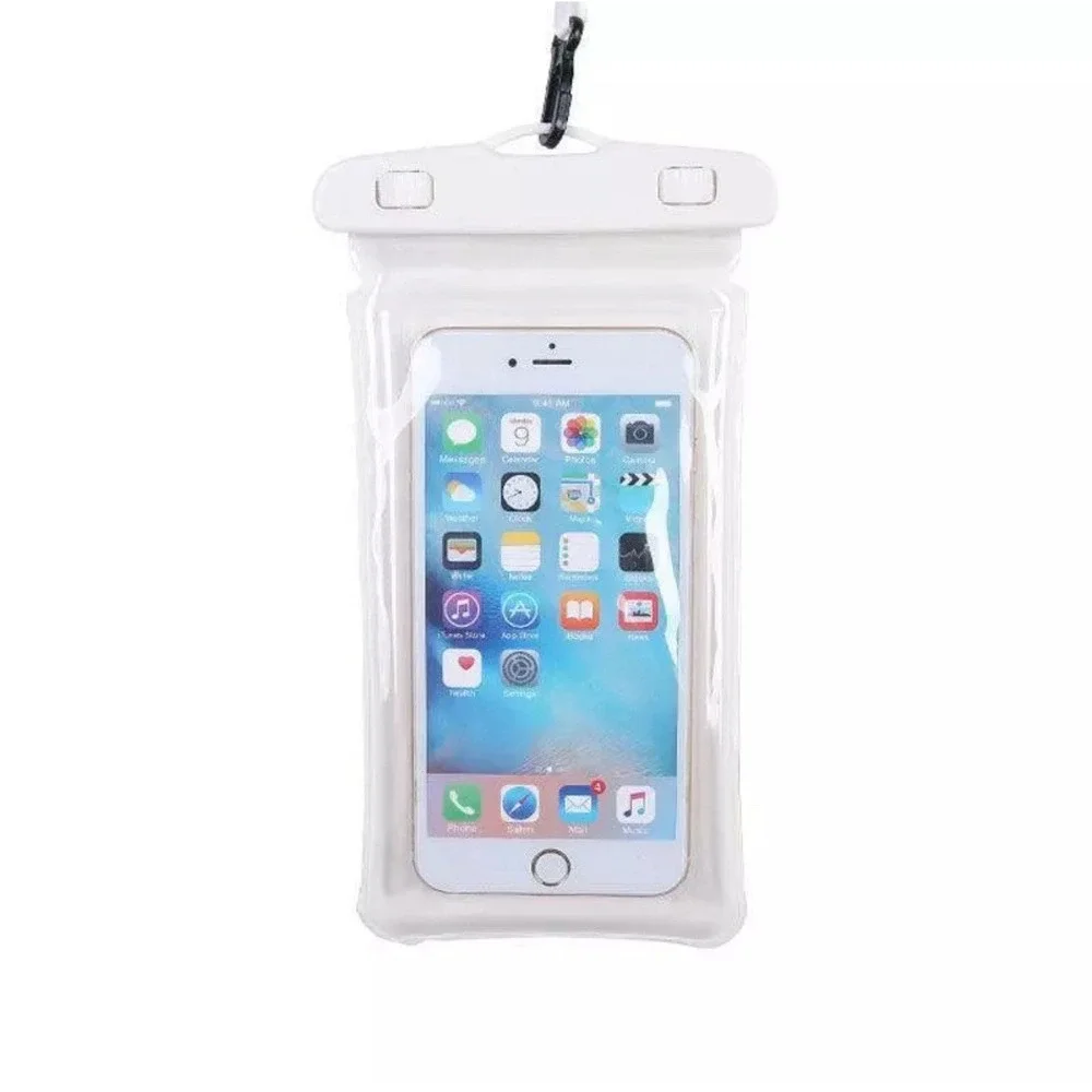 3 pcs Cell Phone Pouch Waterproof Universal Bag Case with Neck Lanyard - Underwa